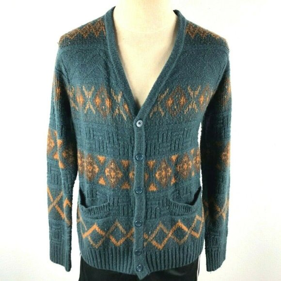 RVCA Mens Cali Cardigan Sweater